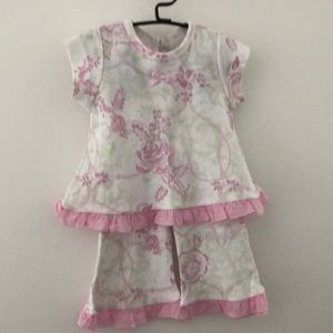 Girls 2 piece Baby Nay set